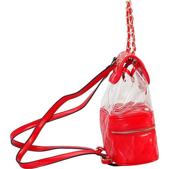 PVC Aquarium Flap backpack NWT
